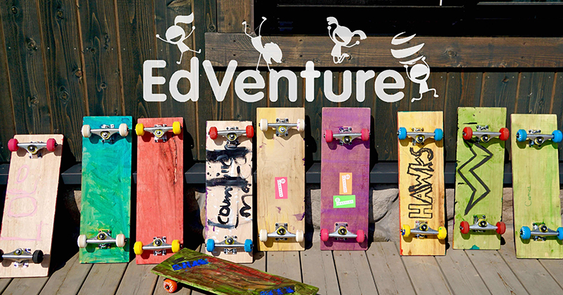 EdVenture with Skateboards