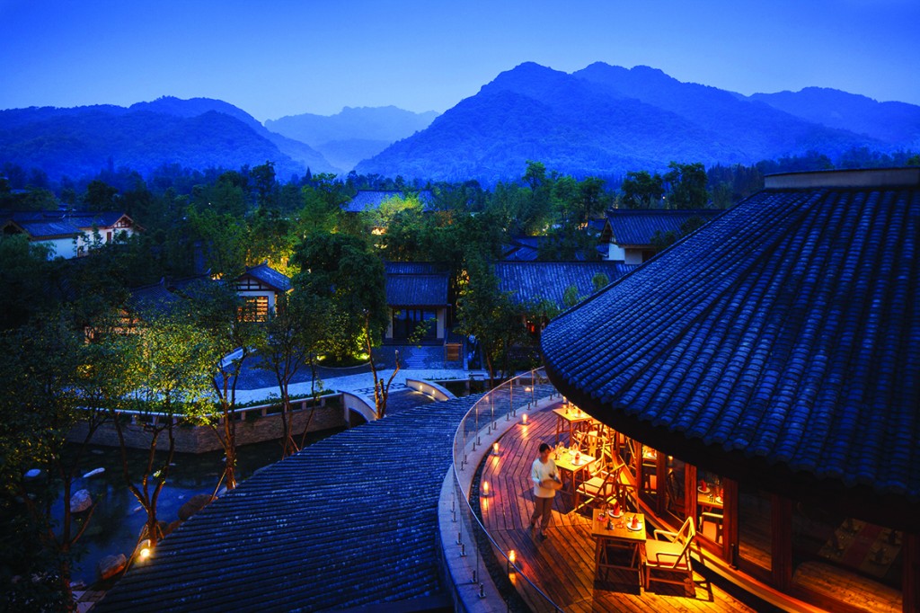 cmyk Six Senses_Qing Cheng Mountain_Sala Thai View Nighttime