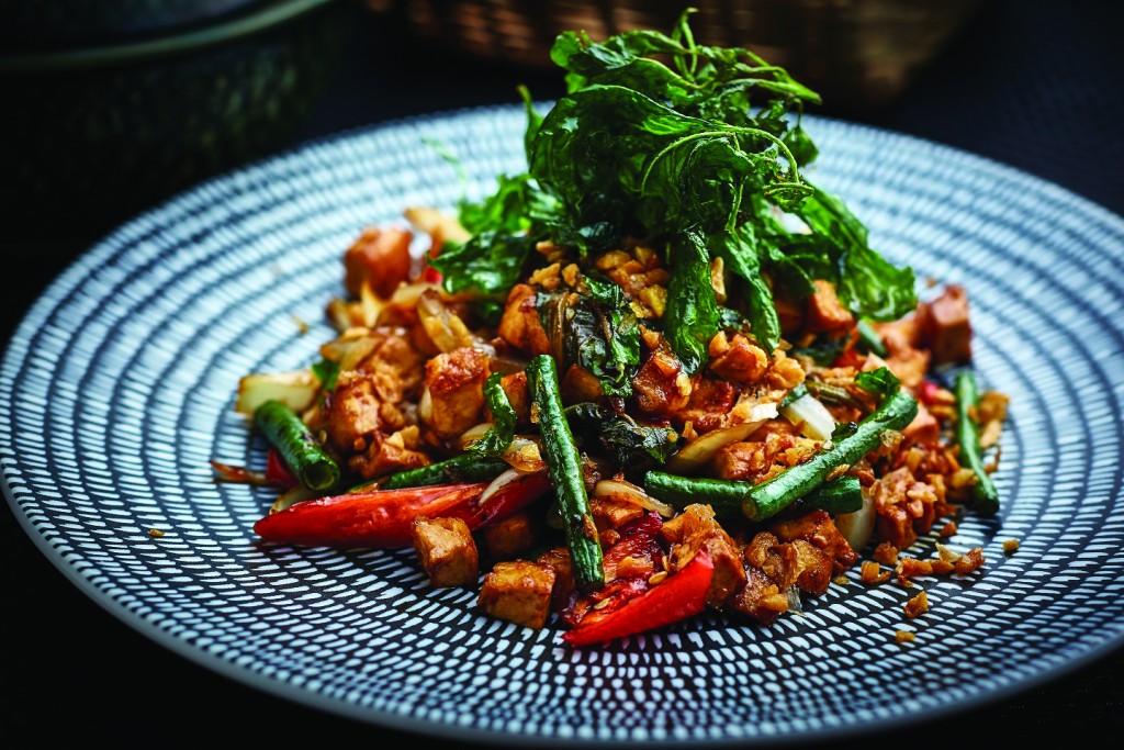 cmyk Mak Mak - Phad Bai Ka Pow - Stir-fried tofu,garlic, Thai holy basil and stir fry sauce copy