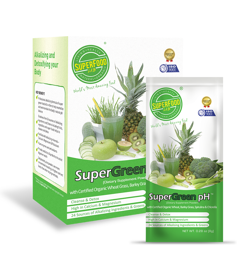 SuperGreen Sachet Box & Sachet