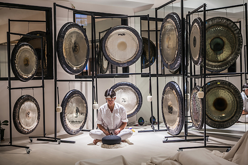 Gong Bath at Red Doors Studio