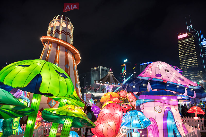 HONG KONG, CHINA - DECEMBER 31: TGEC New Years Eve.Hong Kong SAR, China on January 7th, 2016.