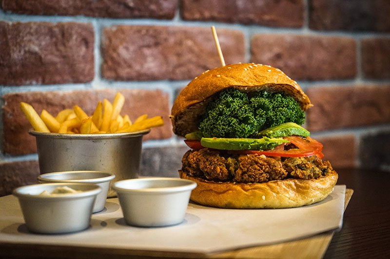 Morrison Falafel Burger $98