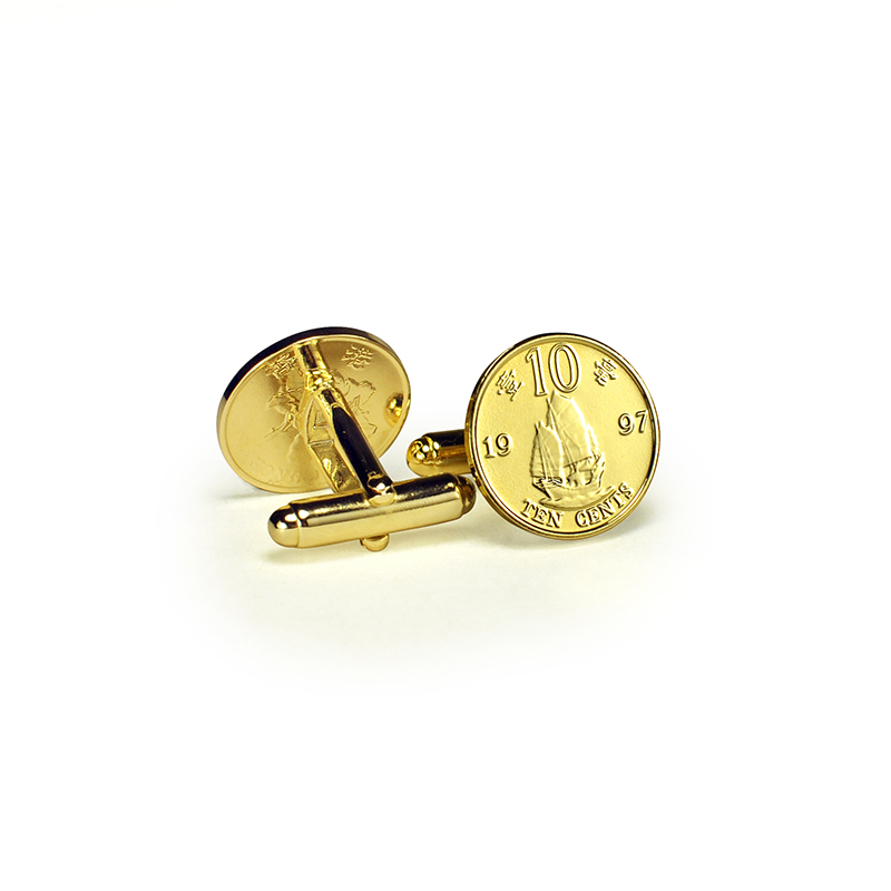 1997 Commemorative Ten cents coin cufflinks copy