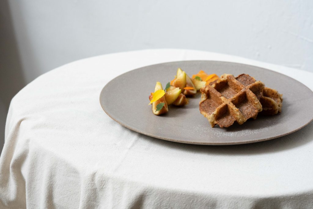 Nectar's Lemon Chia Waffles