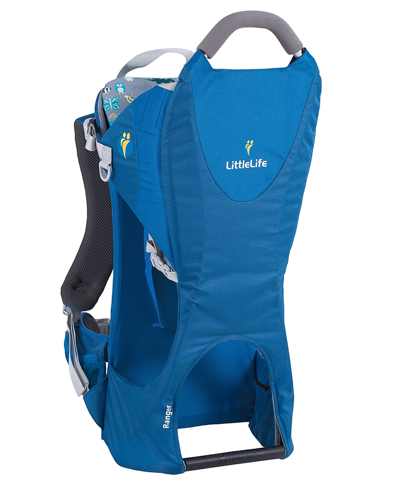 A blue Little Life Ranger baby carrier. 