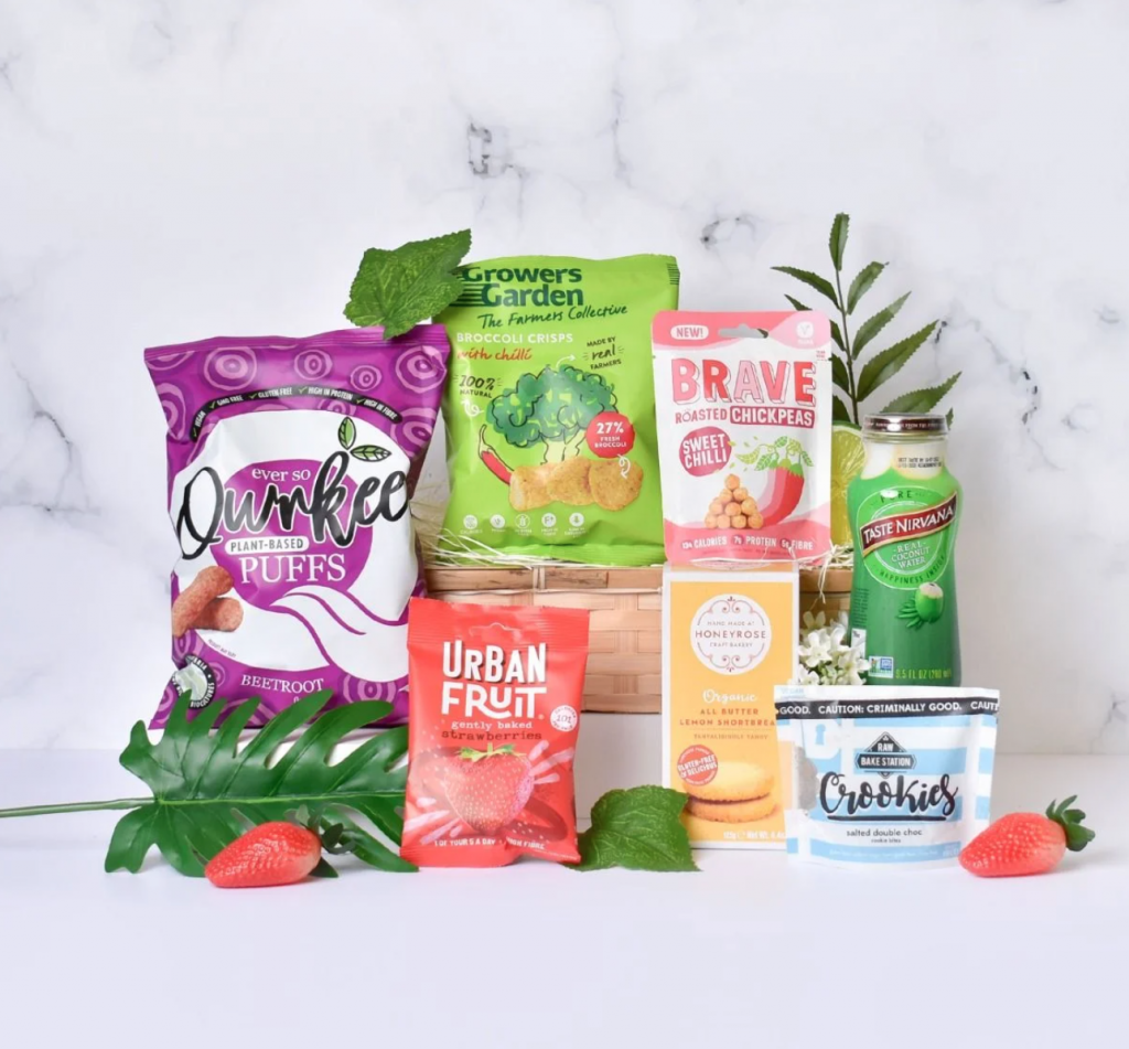 A healthy Christmas gift hamper from Gift Hampers HK