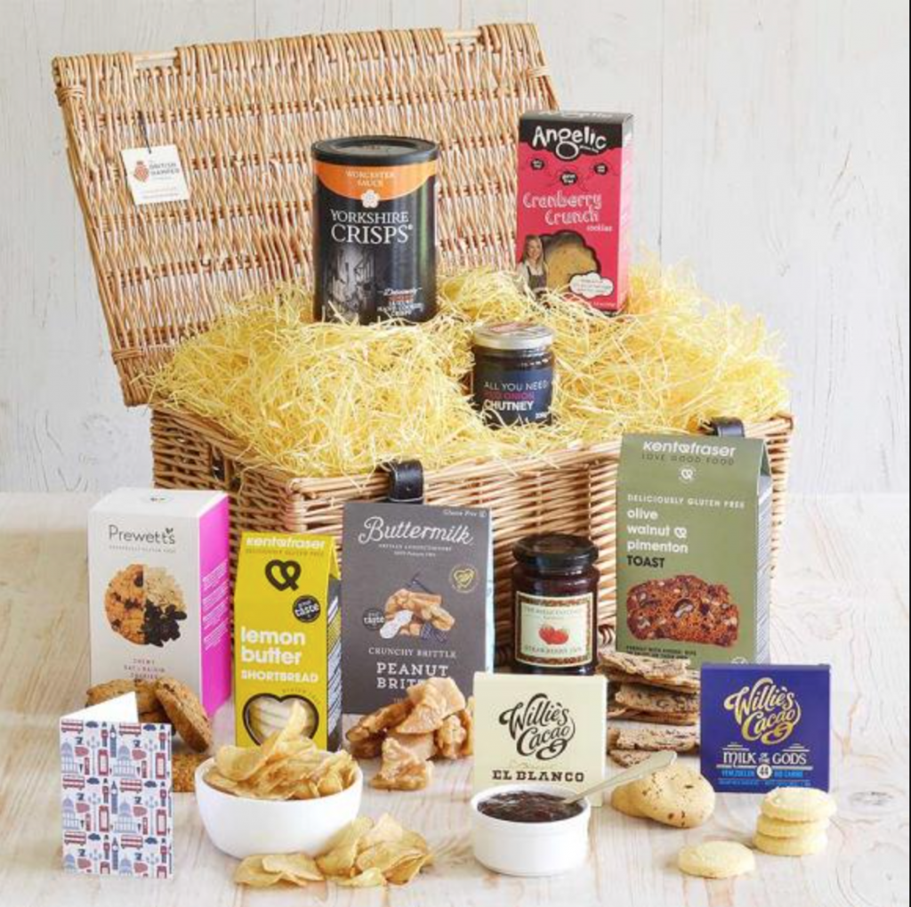 British Food Hampers - Food of the Gods