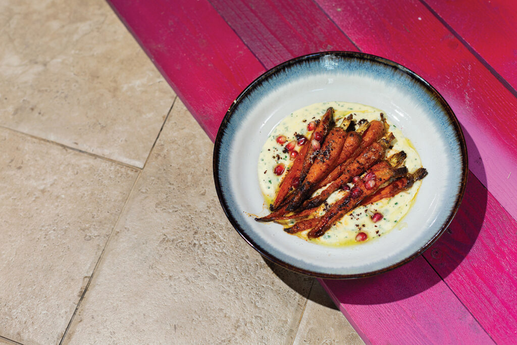 Salt Baked Carrots at BEDU